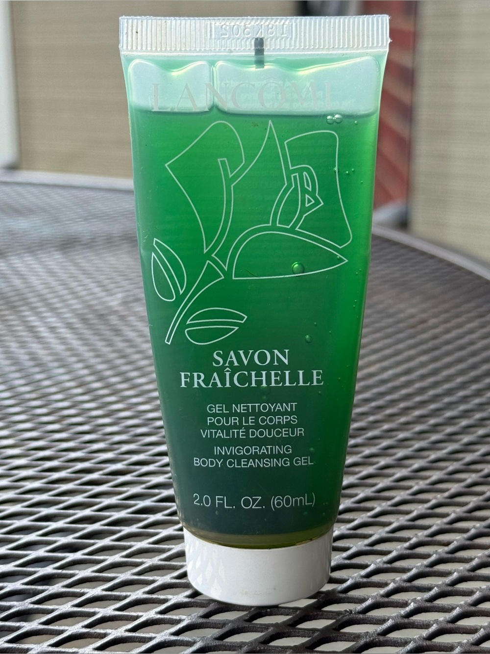 Lancome Savon Fraichelle Invigorating Body Cleansing Gel 2 fl oz New Old Stock